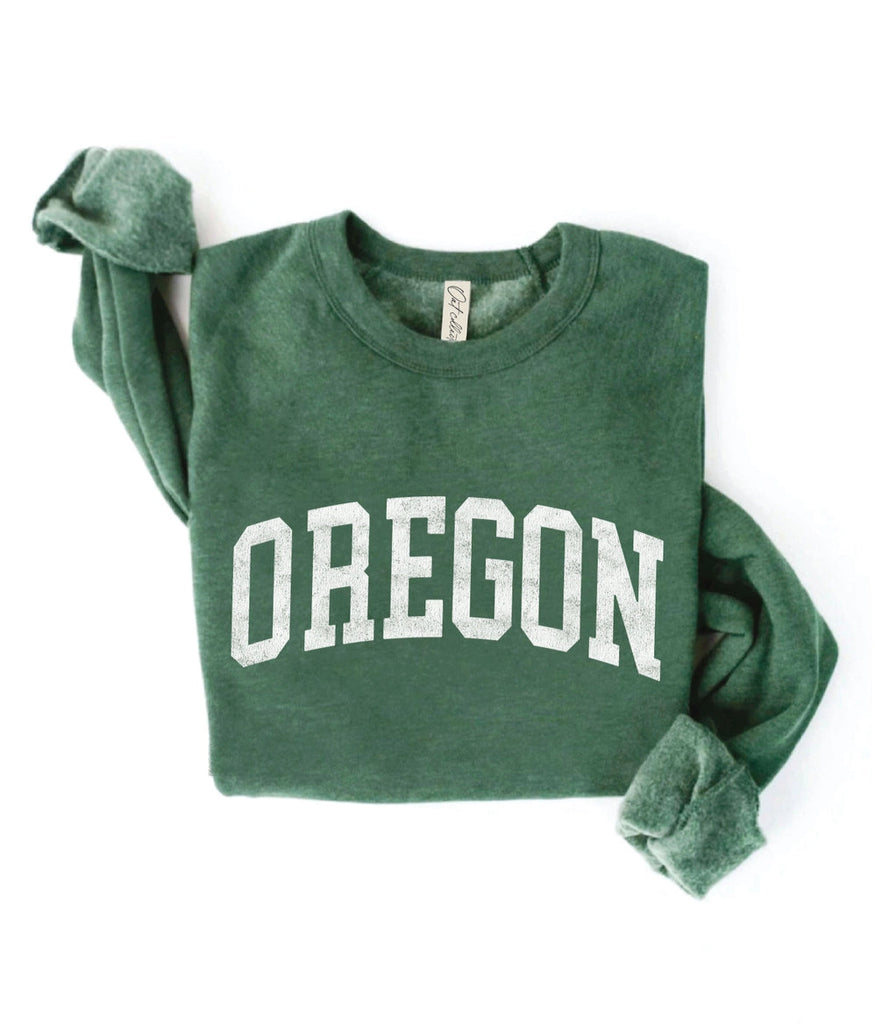 "Oregon" Graphic Sweatshirt