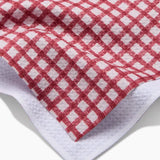 Fireside Red Plaid Tea Towel