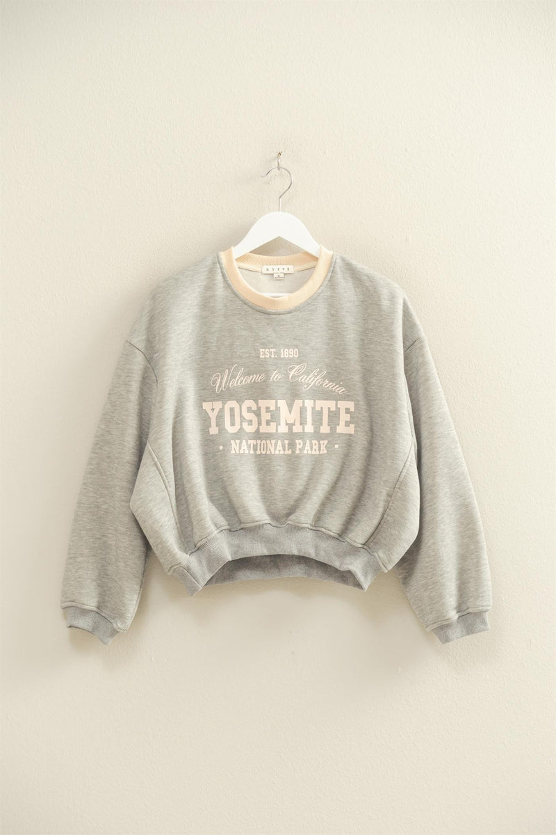 "Yosemite" Crewneck Sweatshirt