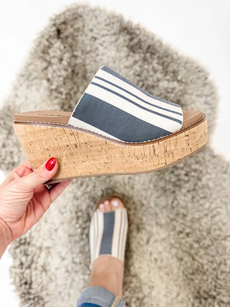 Corky's "Mugshot" Wedge Sandals