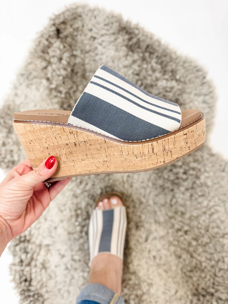 Corky's "Mugshot" Wedge Sandals