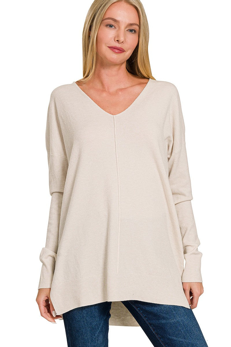 Front Seam Sweater