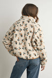 Floral Fleece Jacket