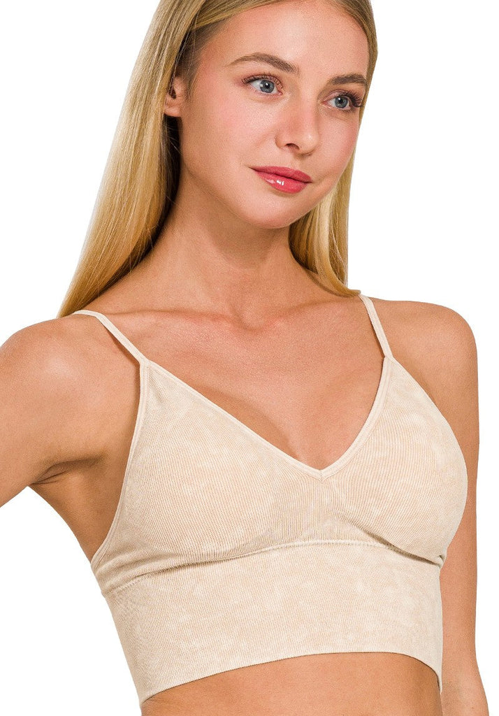 Ribbed Seamless Bralette