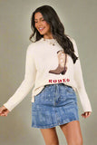 Round Neck Rodeo Sweater