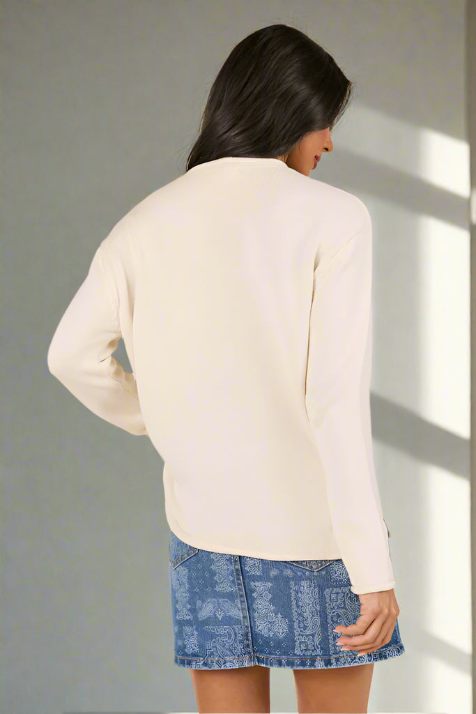 Round Neck Rodeo Sweater