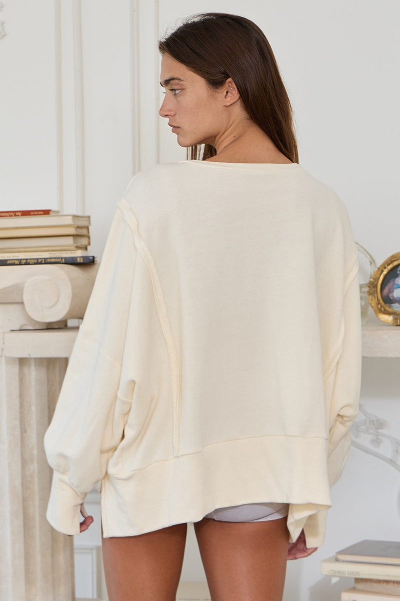 "Ciao" Terry Pullover
