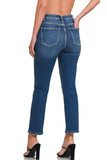 Mid Rise Cropped Jeans