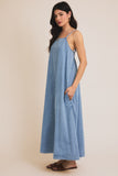 Denim Maxi Dress
