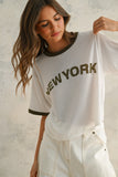 New York Oversized Top