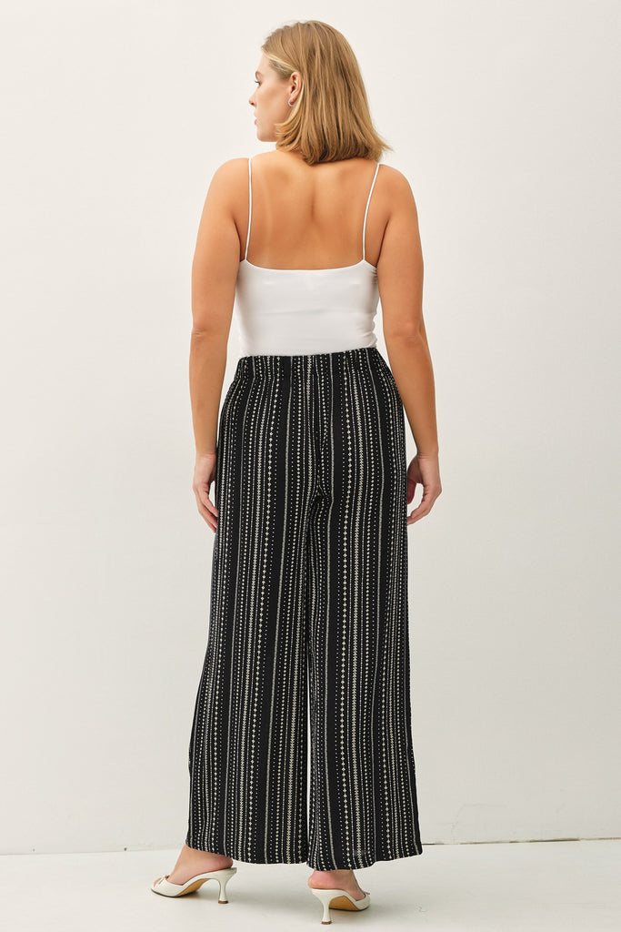 Curvy Flowy Printed Pants