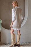 Sweater Shirt Dress