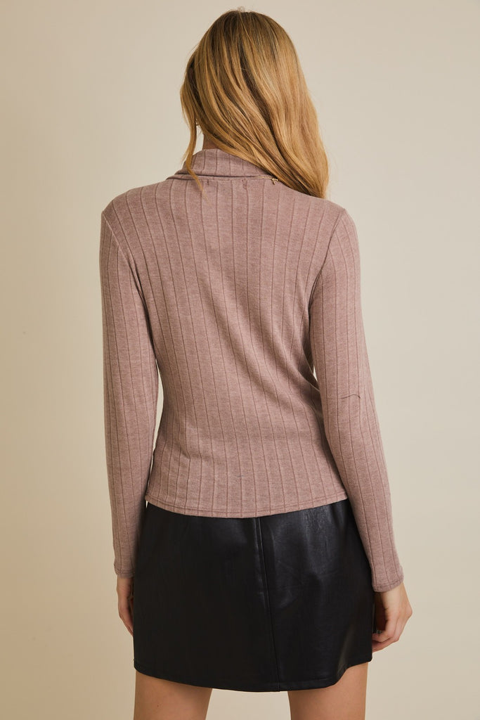 Long Sleeve Turtleneck Top