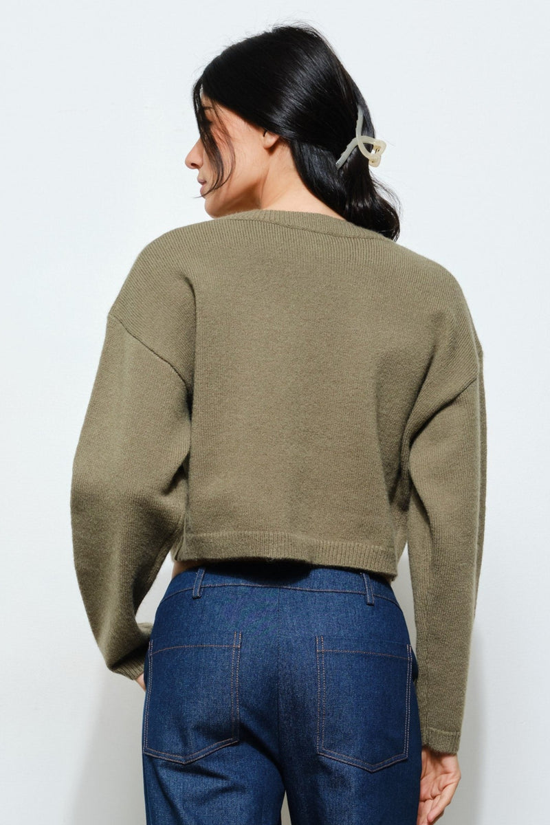 Beaded Martini Sweater