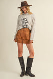 Cowboy Boots Stitch Sweater