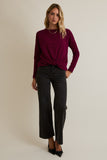 Ribbed Twisted Top