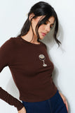 Beaded Espresso Martini Top