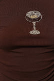 Beaded Espresso Martini Top