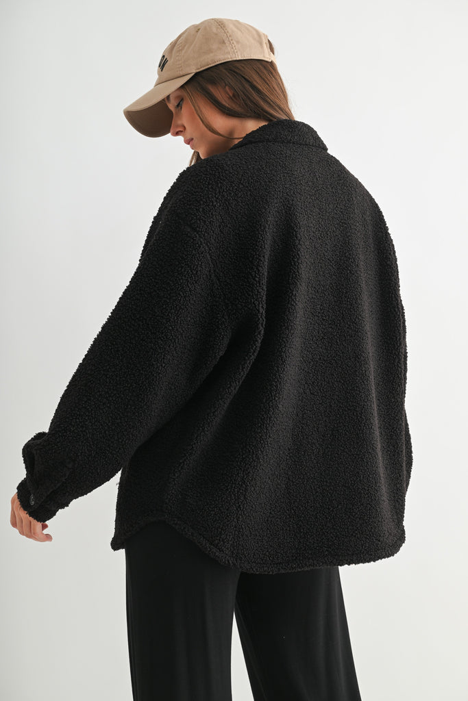 Oversized Sherpa Jacket