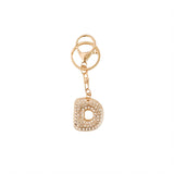Diamond Initial Bag Charm