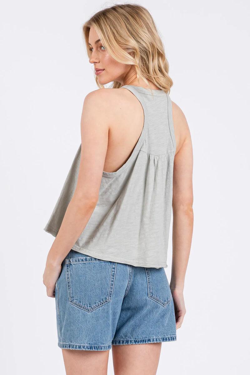 Racerback Swing Tank Top