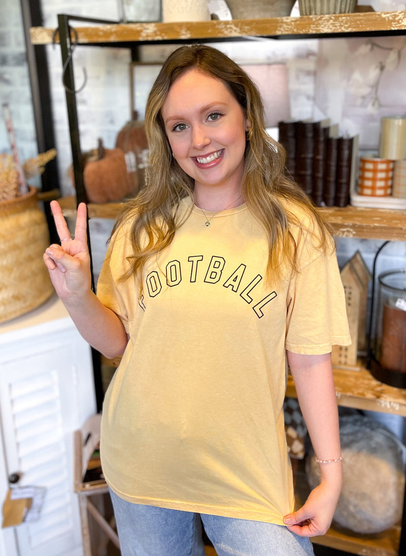 "Football" Mineral Graphic Tee