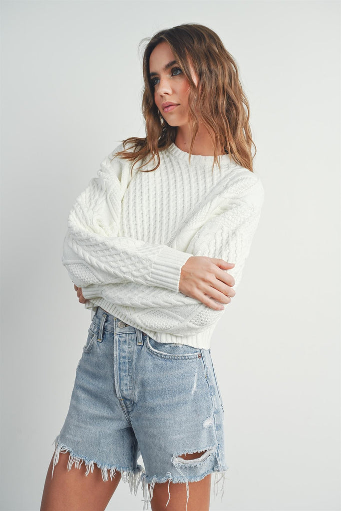 Cable Knit Sweater