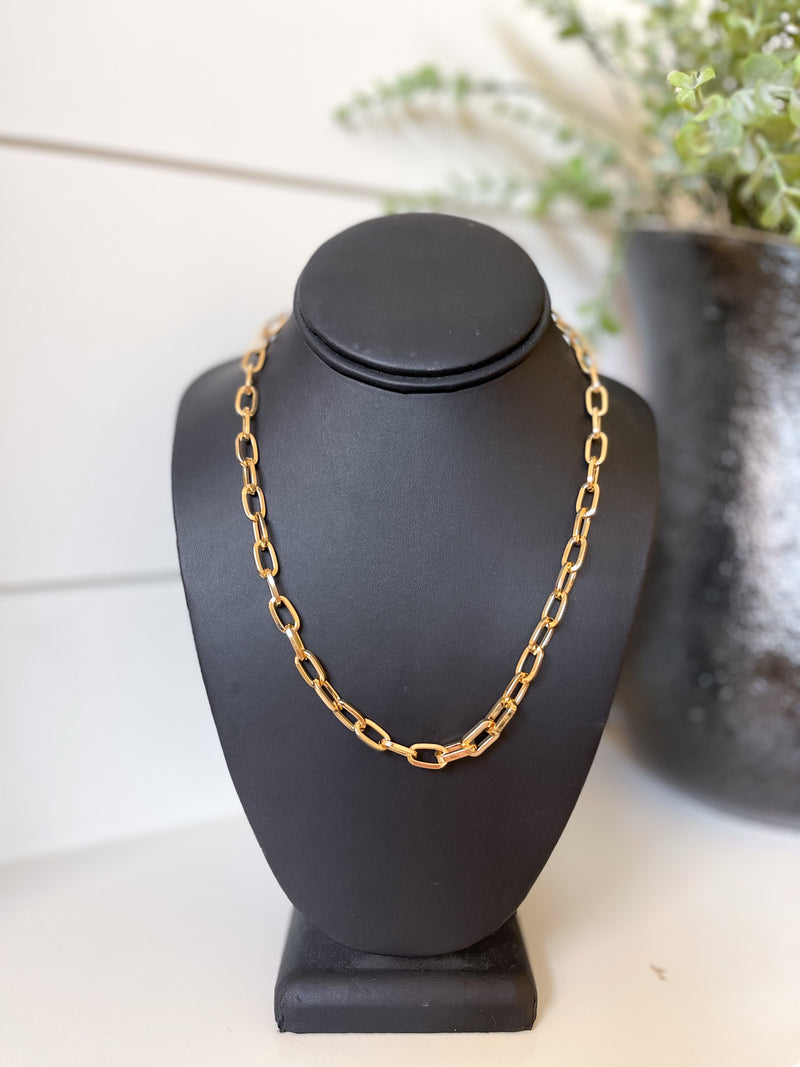 Gold Link Necklace
