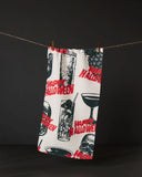 Ghostly Cheers Bar Towel