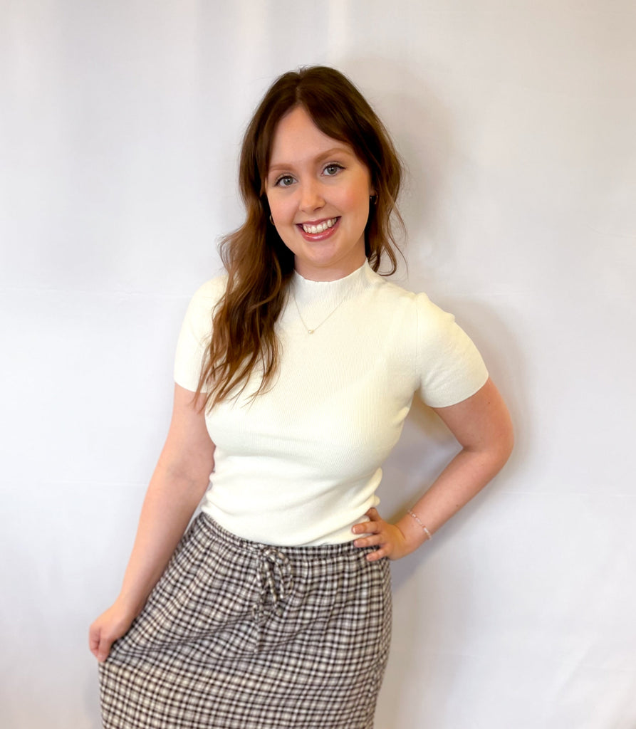 Plaid Maxi Skirt