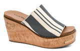Corky's "Mugshot" Wedge Sandals