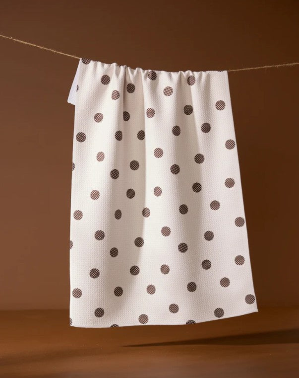 Polka Picnic Tea Towel