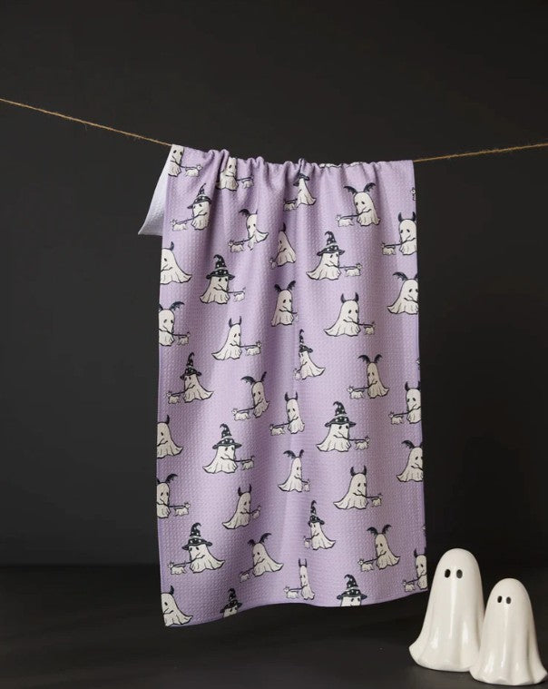 Spooky Ghost Walk Tea Towel