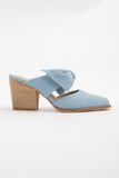 Bow Design Mule Heel