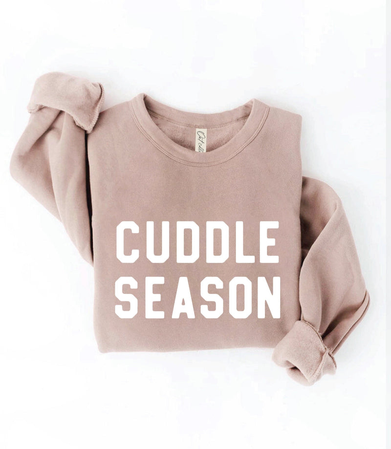 "Cuddle Season" Graphic Sweatshirt