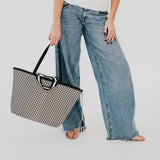 Woven Organizer Tote Bag