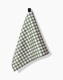 Fireside Green Plaid Bar Towel