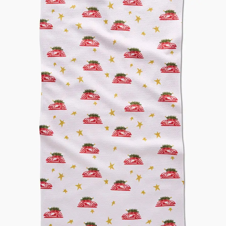Christmas Bug Tea Towel