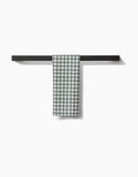 Fireside Green Plaid Bar Towel