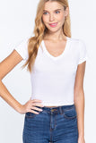 Short Sleeve Crop Top
