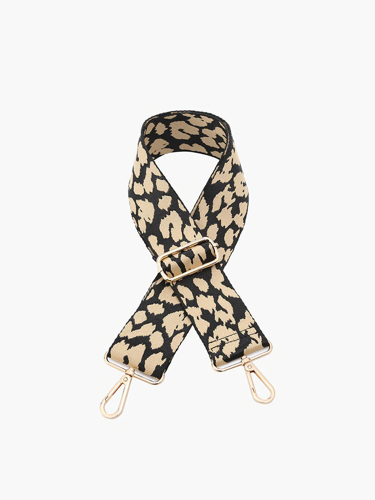 Guitar Strap: Leopard Tan