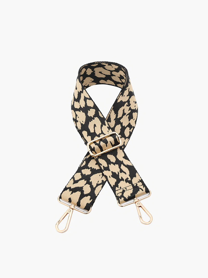 Guitar Strap: Leopard Tan