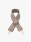 Arrowhead Guitar Strap: Pink/Sage