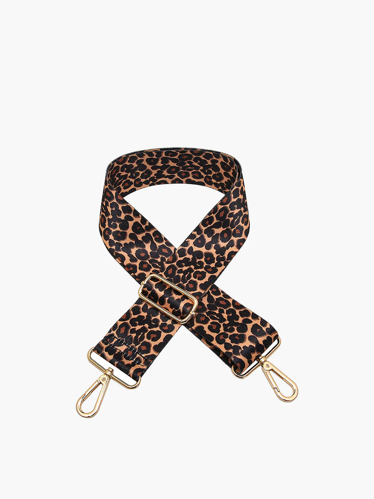 Guitar Strap: Leopard Mustard
