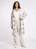 Thread & Supply Plaid Long Coat