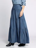 Thread & Supple Chambray Maxi Skirt