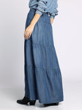 Thread & Supple Chambray Maxi Skirt