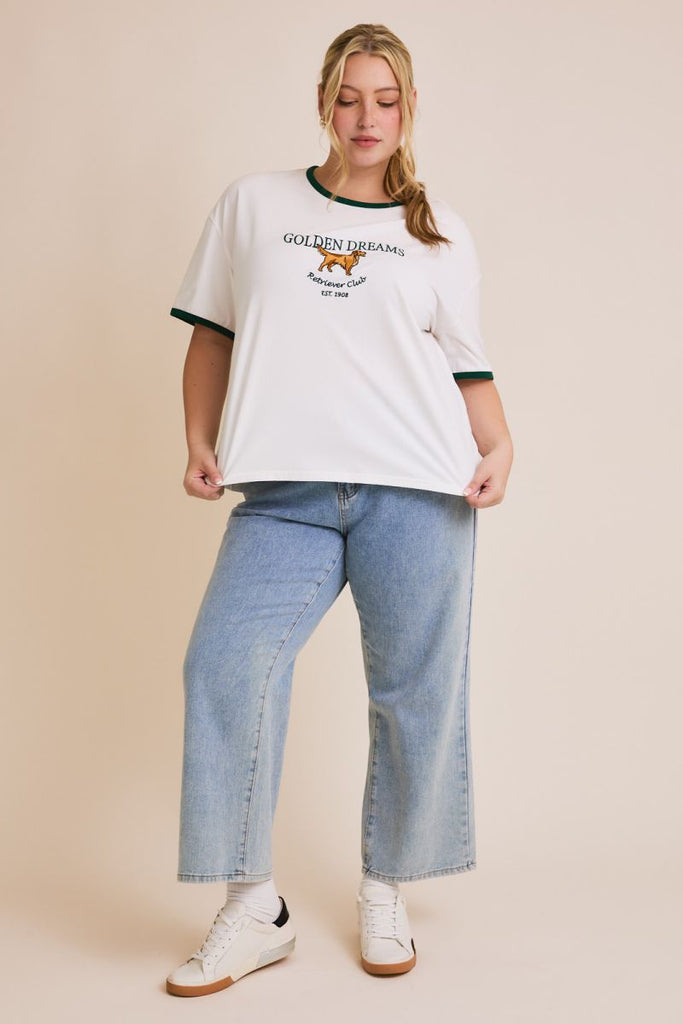 Curvy "Golden Dreams" Top