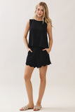 Elastic Waist Shorts