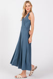 Surplice Wide Leg Jumpsuit